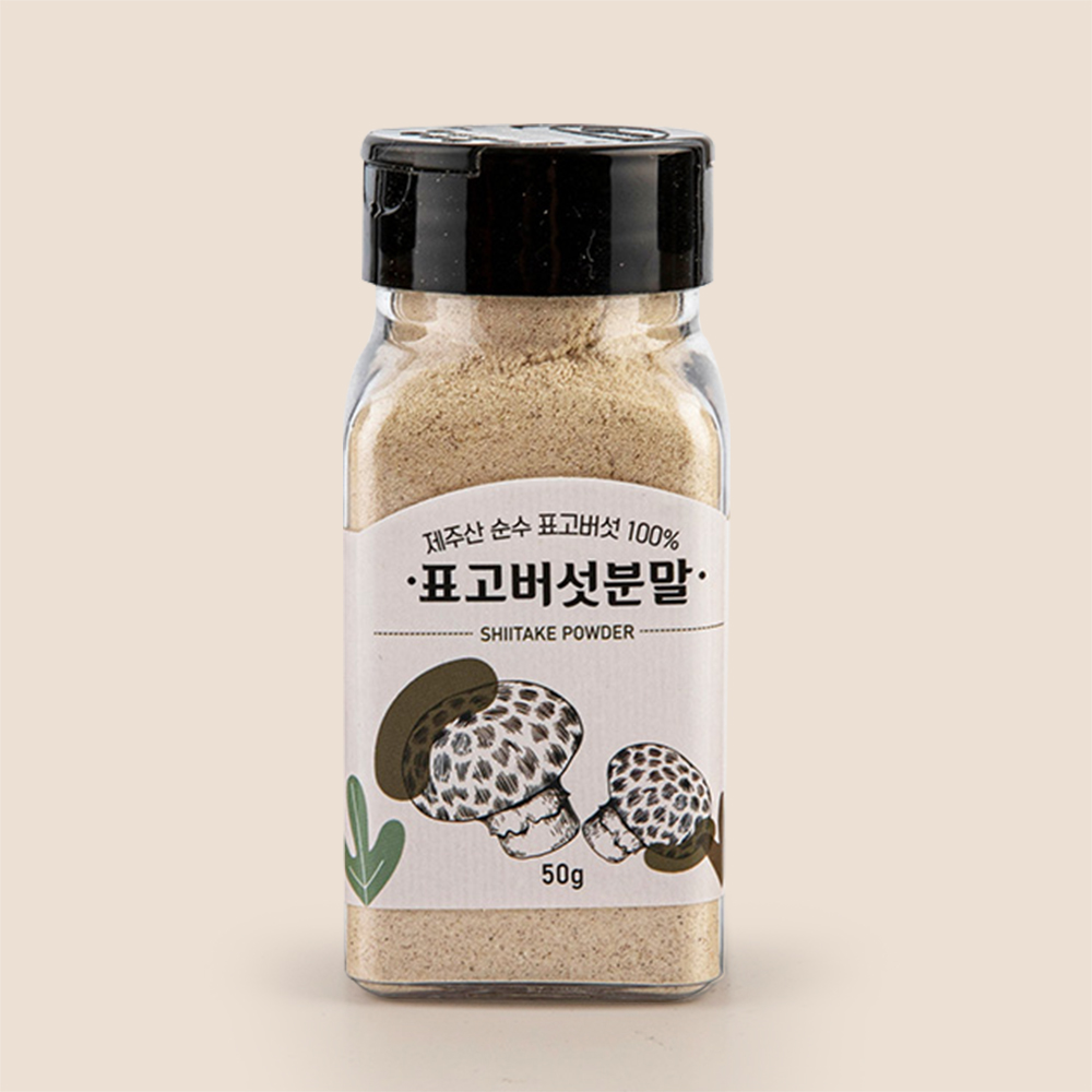 [제주시산림조합] 표고버섯 분말 세트 50g x 3개입