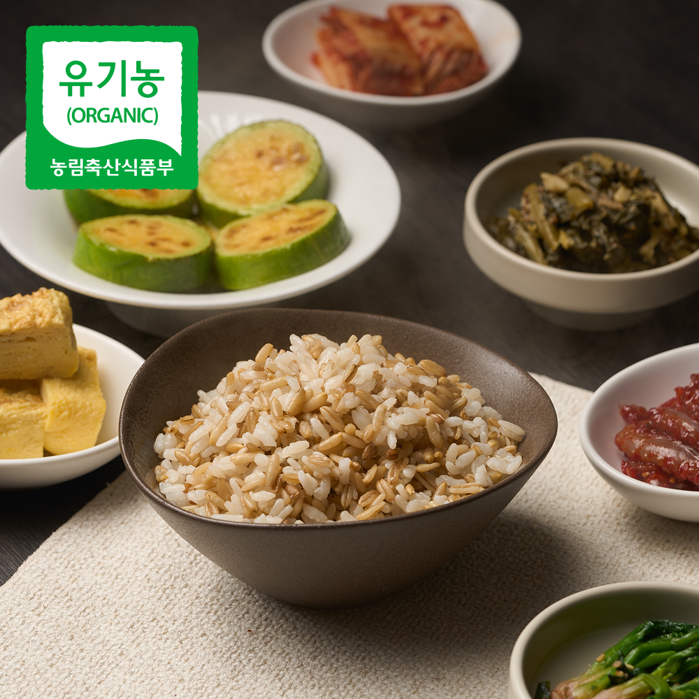 국산 유기농 귀리 1kg