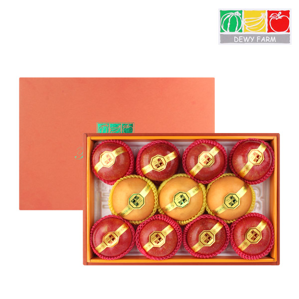 [명절선물세트] 사과/배 혼합세트(사과8수+배3수 4.5kg) 대표이미지 섬네일