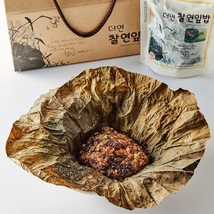 [추석선물 마음전송] [냉장] 더연 찰연잎밥 선물세트 연잎밥 230g 4개입 대표이미지 섬네일