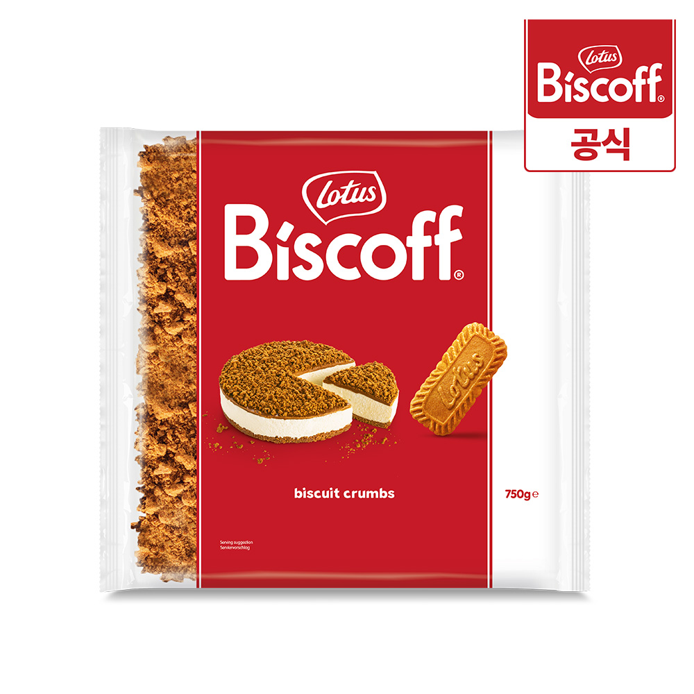 로투스 비스코프 크럼블 750g / 커피과자 수입 과자 대용량 크래커 비스킷 베이킹 재료