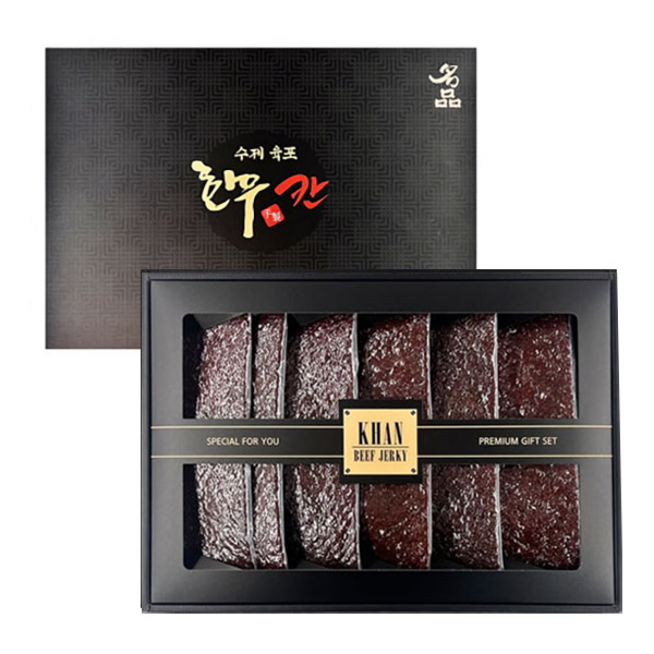 칸육포 수제 쇠고기육포 선물세트 360g(국내산)