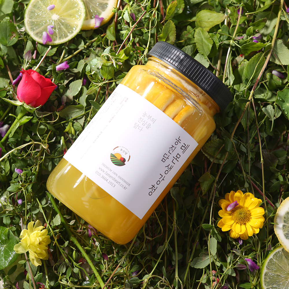 [농진담] 수제 레몬생강청 500g/700g/1000g