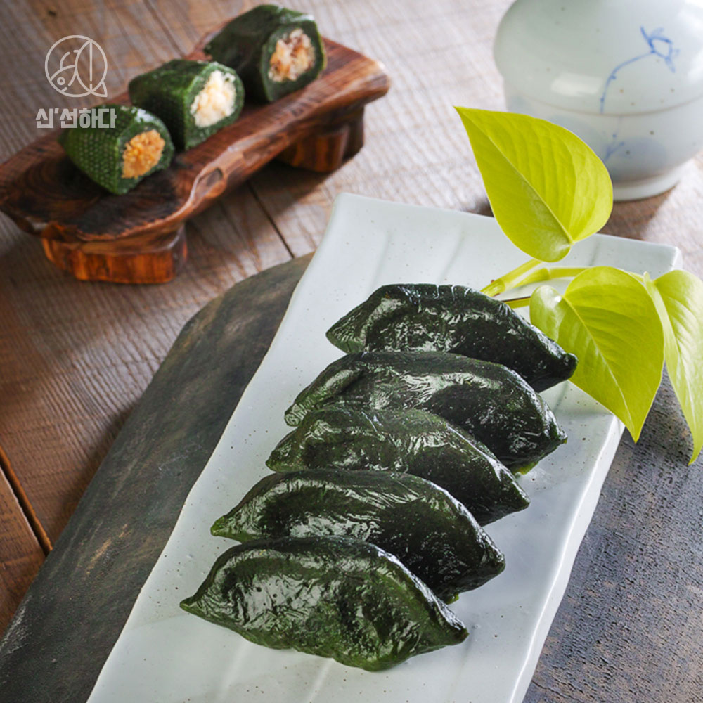 [트렌드잇] 쫀득한 모싯잎 영광 생송편 400g*3봉