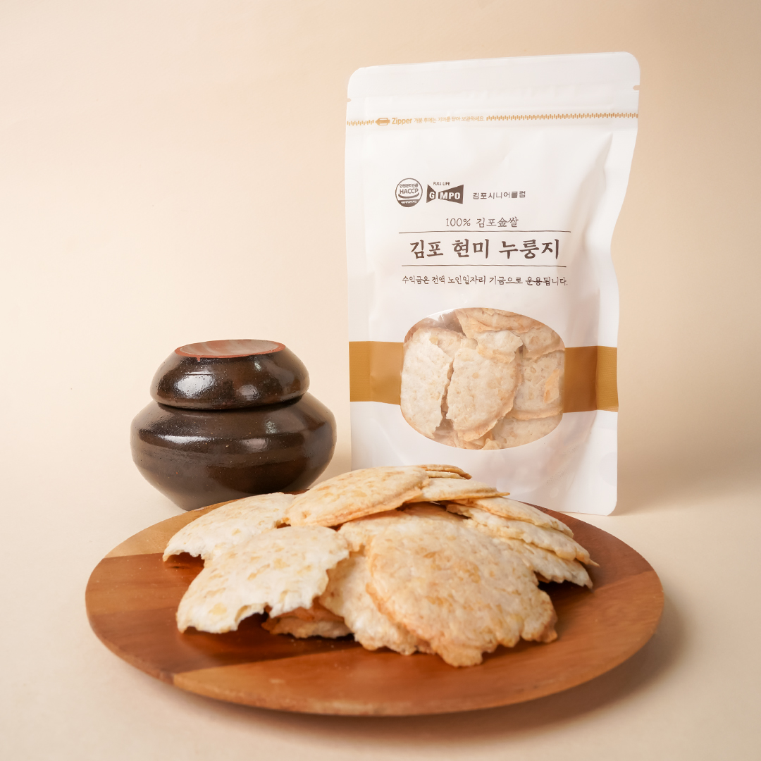 [김포시니어클럽] 국내산 쌀로 만든 쌀과자&누룽지&누룽지선물세트
