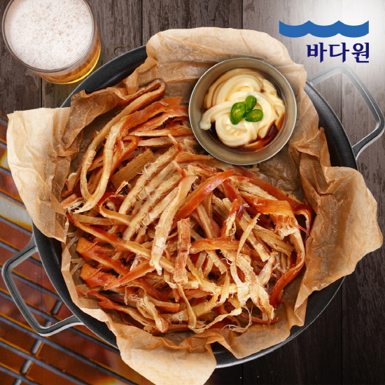 바다원 바베큐 오징어 오리지널, 300g, 1개 c