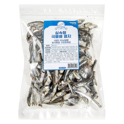 바다원 실속형 국물용 멸치 상급 (냉동), 300g, 1개 c