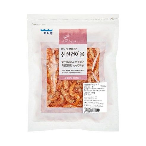 바다원 두절새우 100g, 1개 c