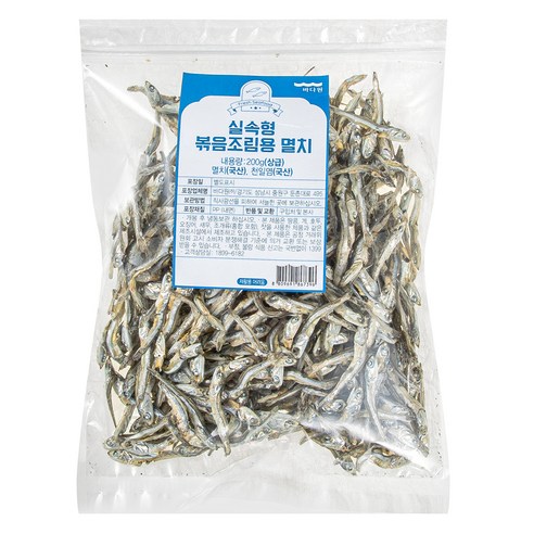 바다원 실속형 볶음조림용 멸치 상급 200g, 1개 c