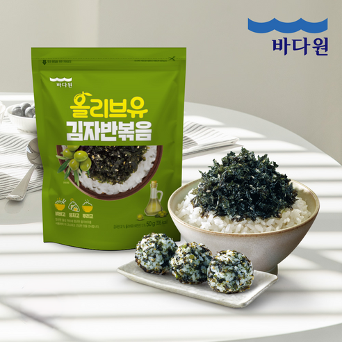 바다원 올리브유 김자반볶음, 50g, 1개 c 