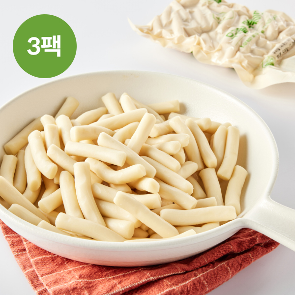 [3팩] 우리밀 떡볶이떡(500g)