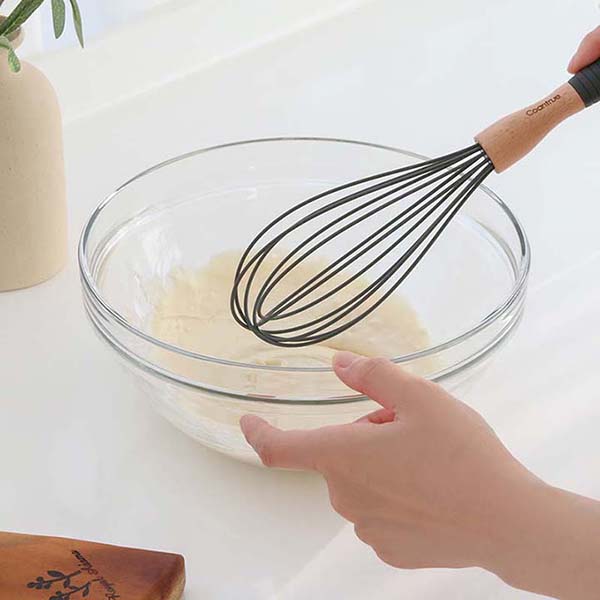 꼬앙뜨로 실리콘 조리도구 5종세트 브러쉬+국자+주걱+스크래퍼 2P