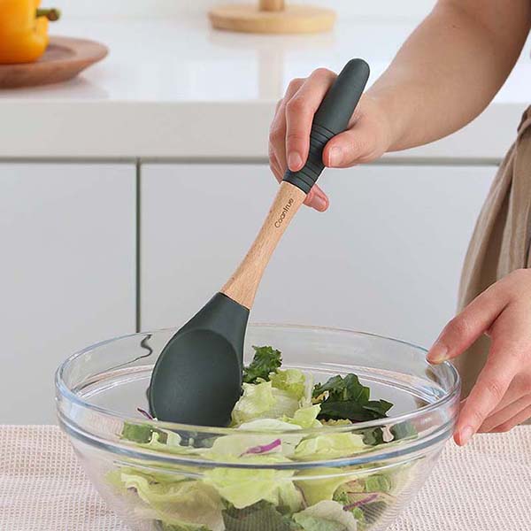 꼬앙뜨로 실리콘 조리도구 5종세트 브러쉬+국자+주걱+스크래퍼 2P