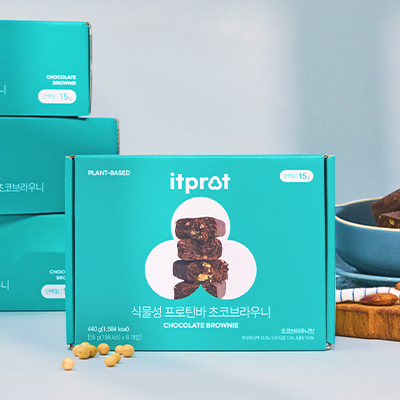 잇프롯 식물성 프로틴바 초코브라우니 1BOX(8EA) 대표이미지 섬네일