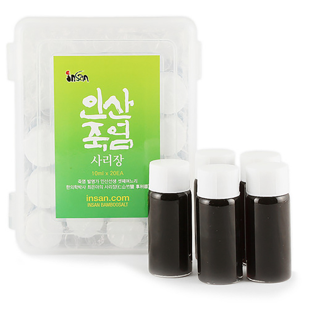 인산죽염 약콩 사리장 [200ml] (10ml 20병) 대표이미지 섬네일