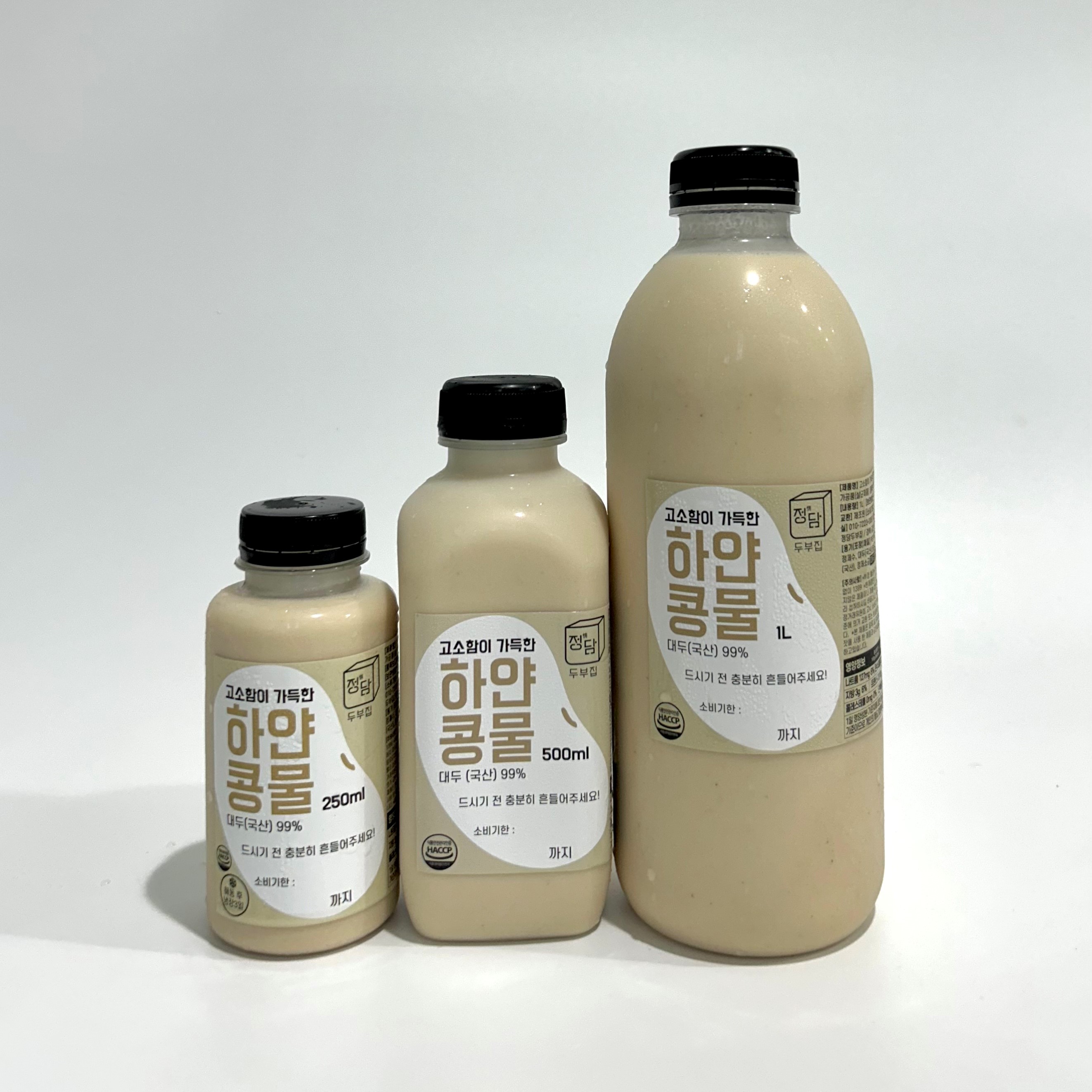 [정담두부집] 고소함이 가득한 하얀콩물 250ml 5팩