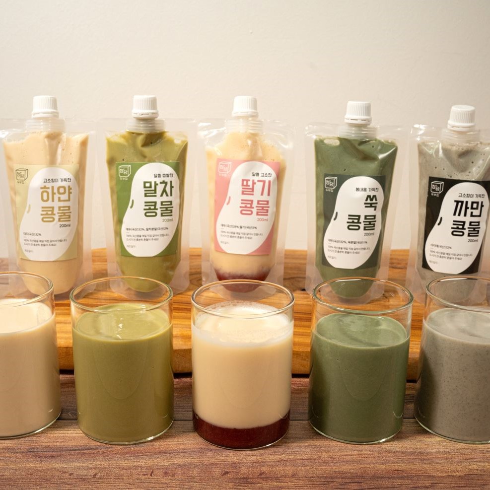 [정담두부집] 고소함이 가득한 하얀콩물 250ml 5팩