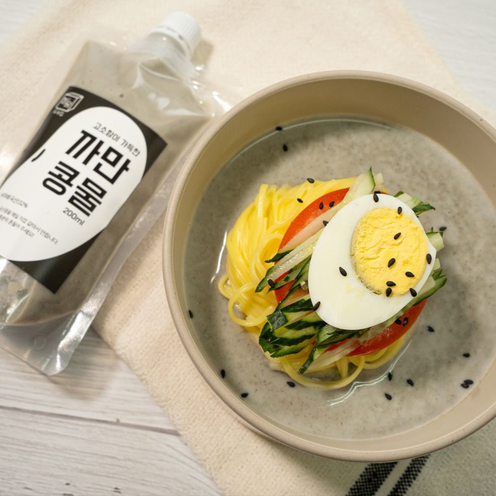 [정담두부집] 고소함이 가득한 까만콩물 500ml