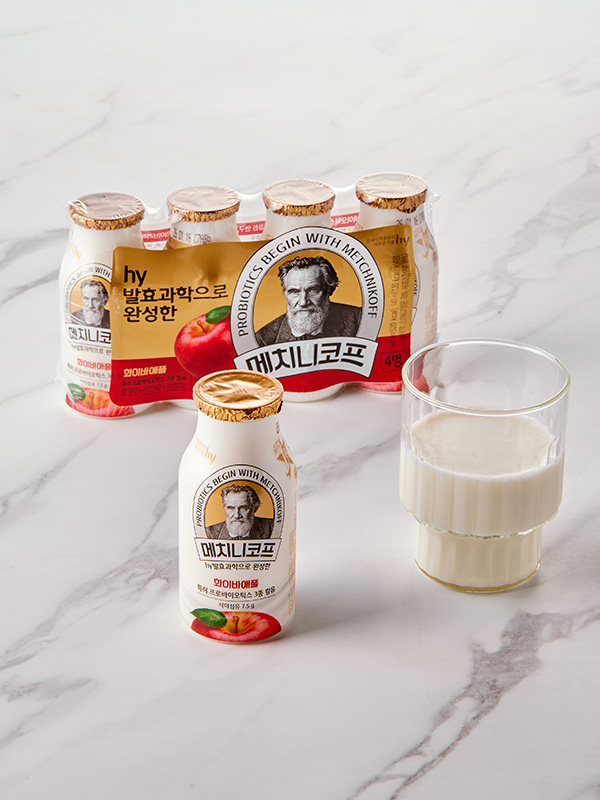 메치니코프 화이바애플(140ml×4개)