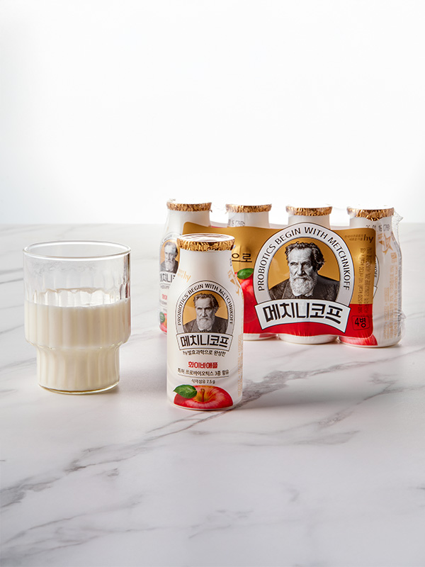 메치니코프 화이바애플(140ml×4개)