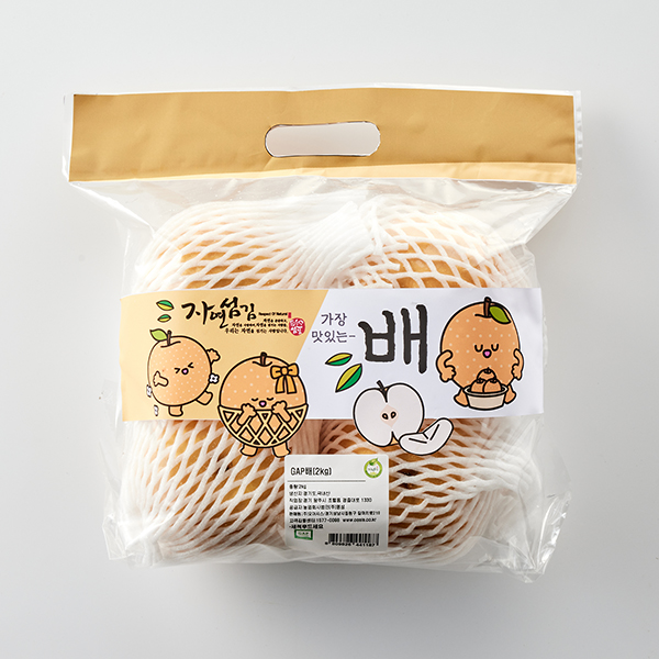 [농가돕기] GAP 달콤 신고배(3-4입/2kg)