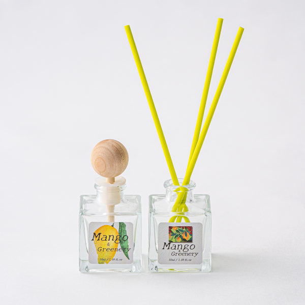 노워리스 망고앤그리너리 디퓨저 100ml 리필 세트