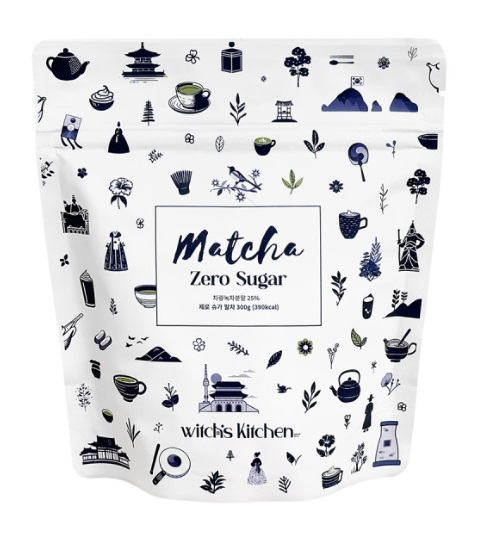 제로 슈가 저당 저칼로리 말차 라떼 파우더 300g