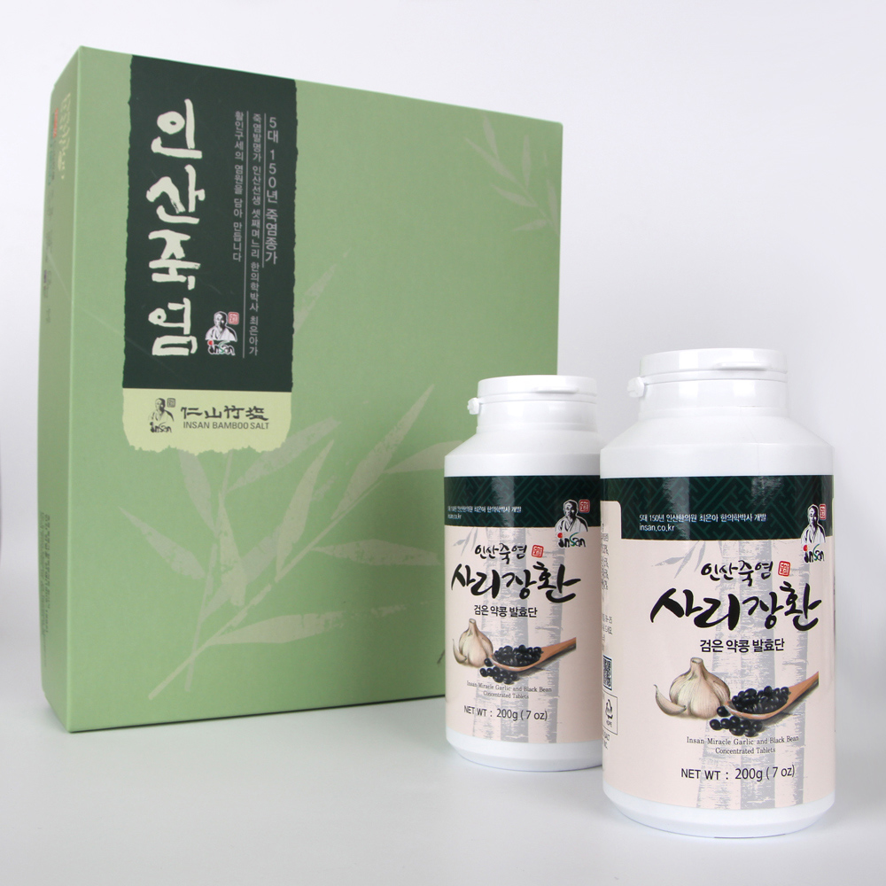 인산죽염 사리장환 선물세트 [200g 2개]