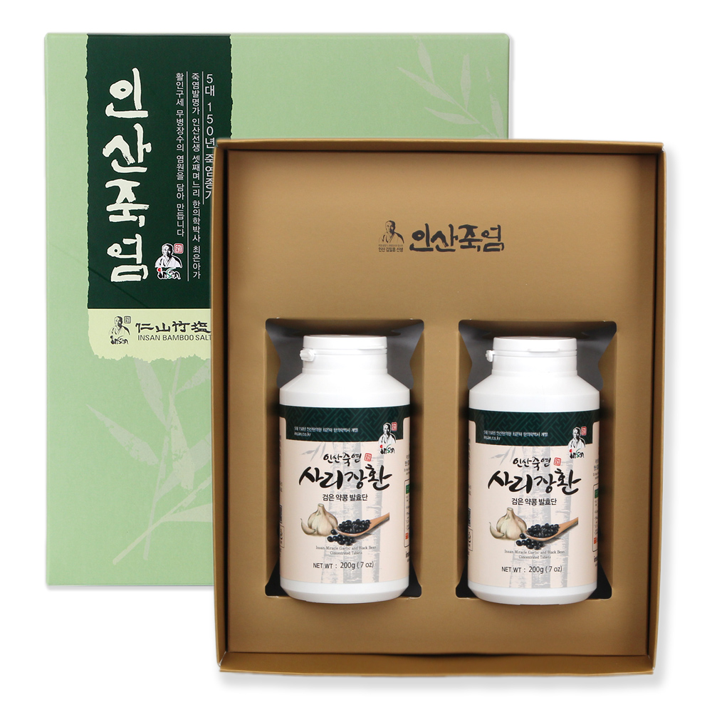 인산죽염 사리장환 선물세트 [200g 2개]