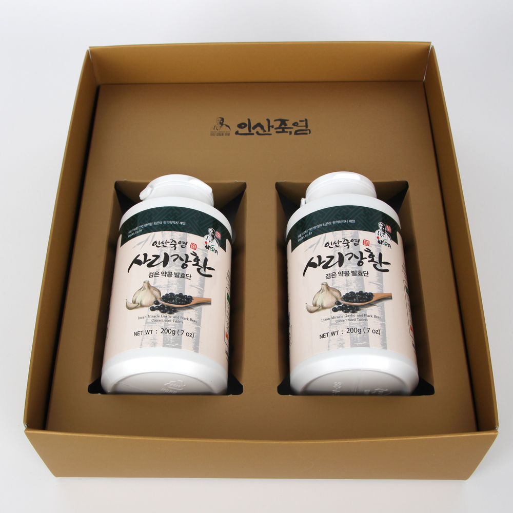 인산죽염 사리장환 선물세트 [200g 2개]