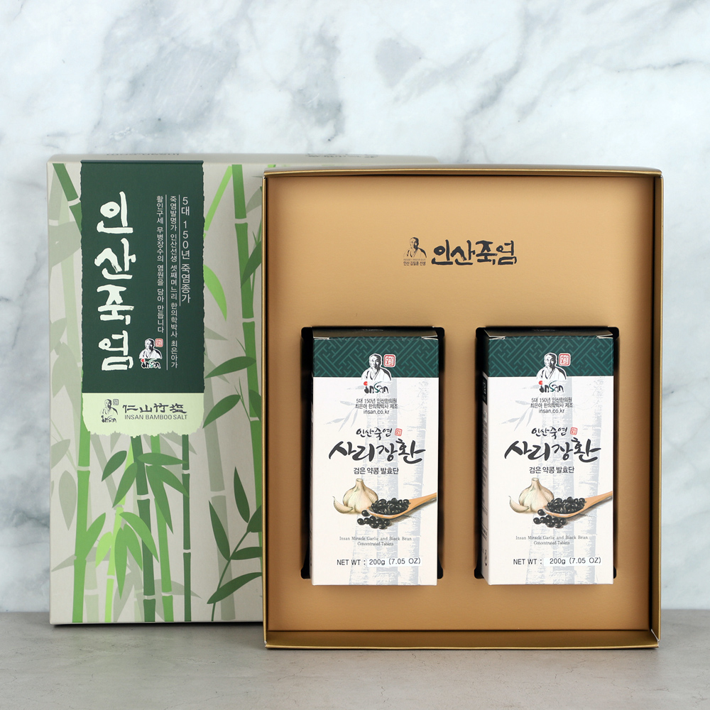 인산죽염 사리장환 선물세트 [200g 2개]