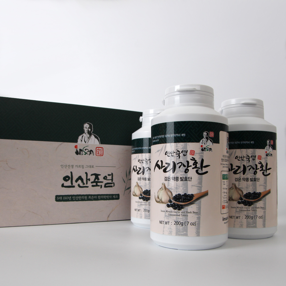 인산죽염 사리장환 선물세트 [200g 4개]