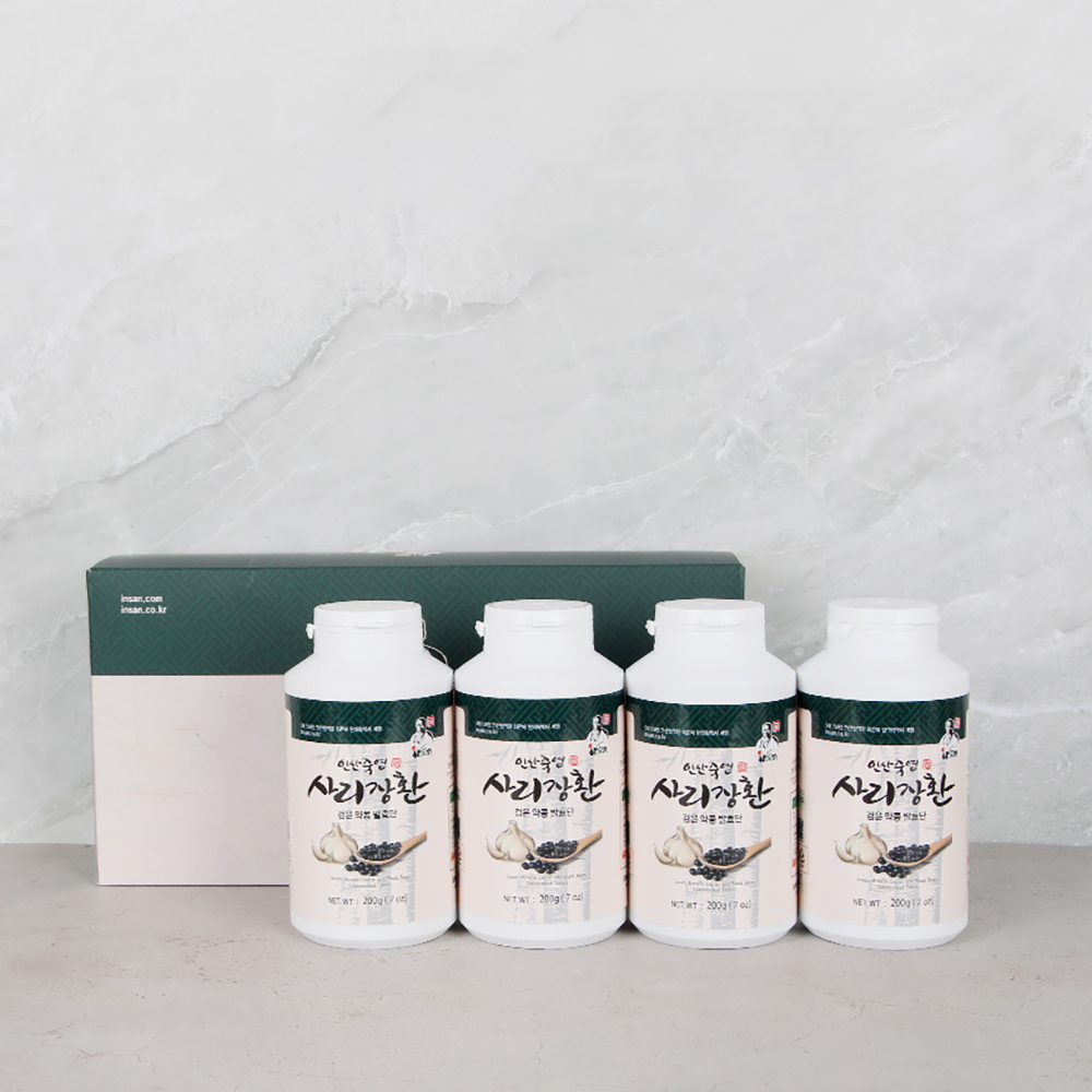 인산죽염 사리장환 선물세트 [200g 4개]