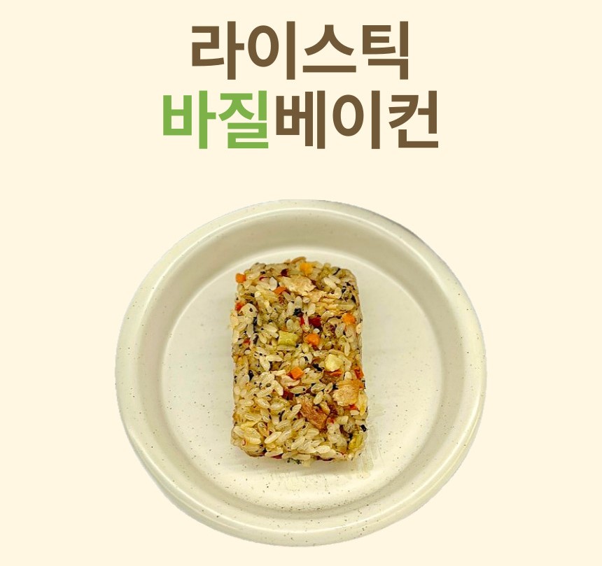 닭이소 곤약주먹밥 라이스틱 바질베이컨맛 1봉(5개입)