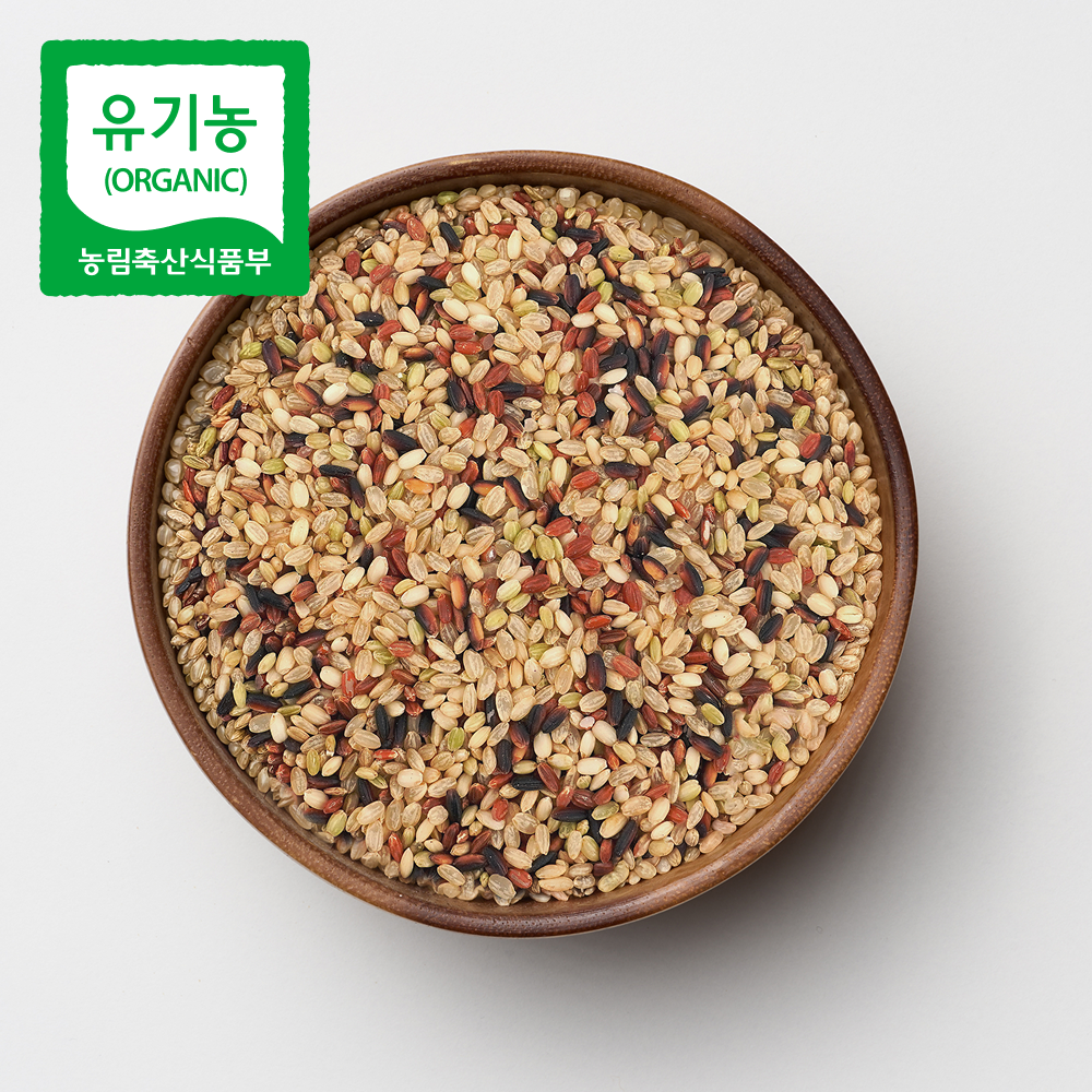 국산 유기농 오색현미 쌀 1kg