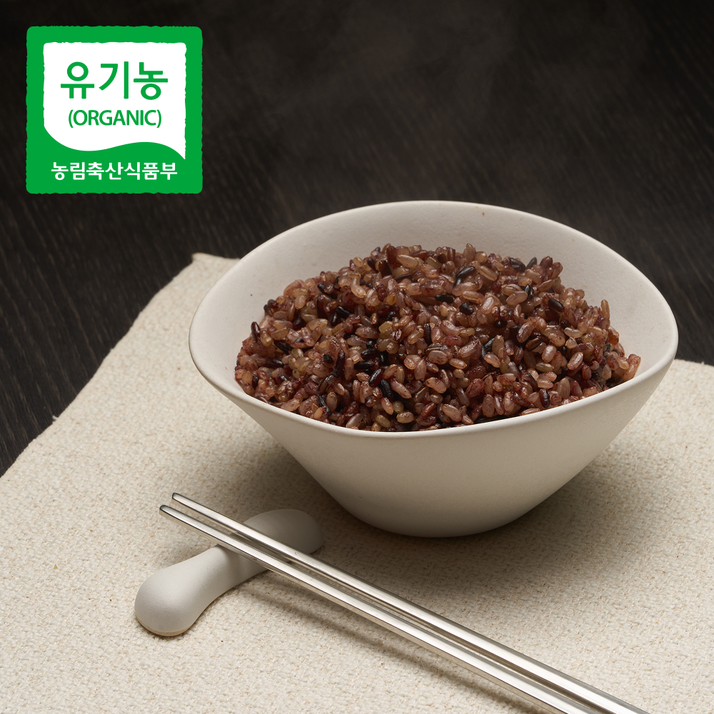 국산 유기농 오색현미 쌀 1kg