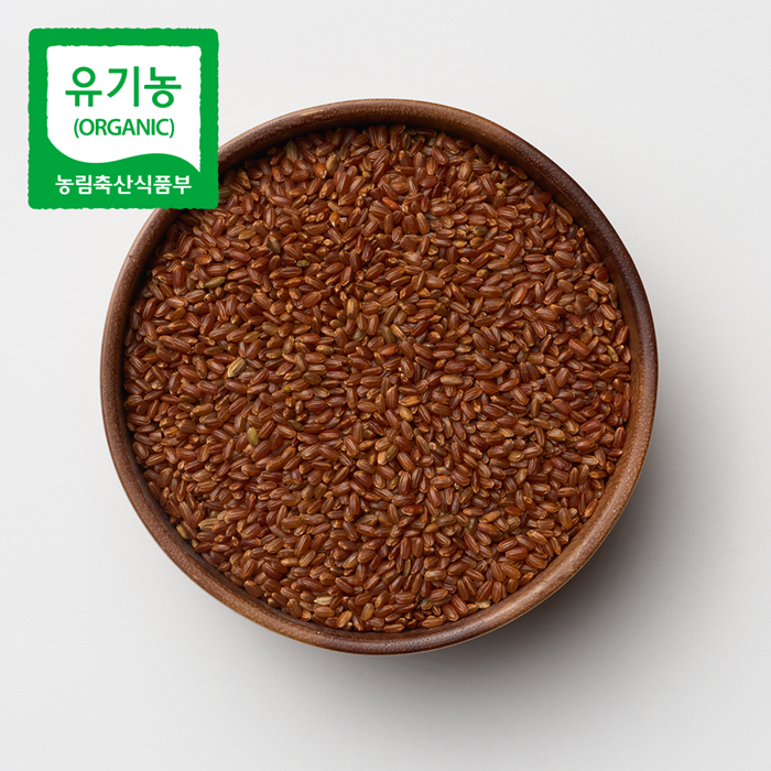 국산 유기농 홍미 쌀 1kg