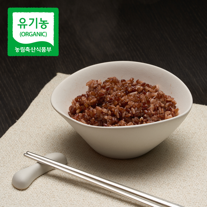국산 유기농 홍미 쌀 1kg