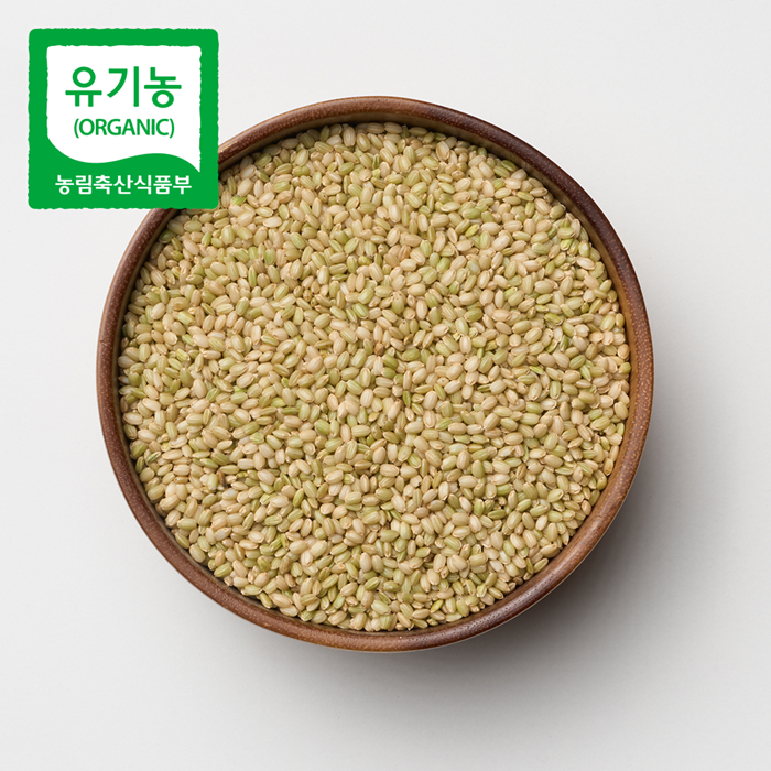 국산 유기농 녹미 쌀 1kg