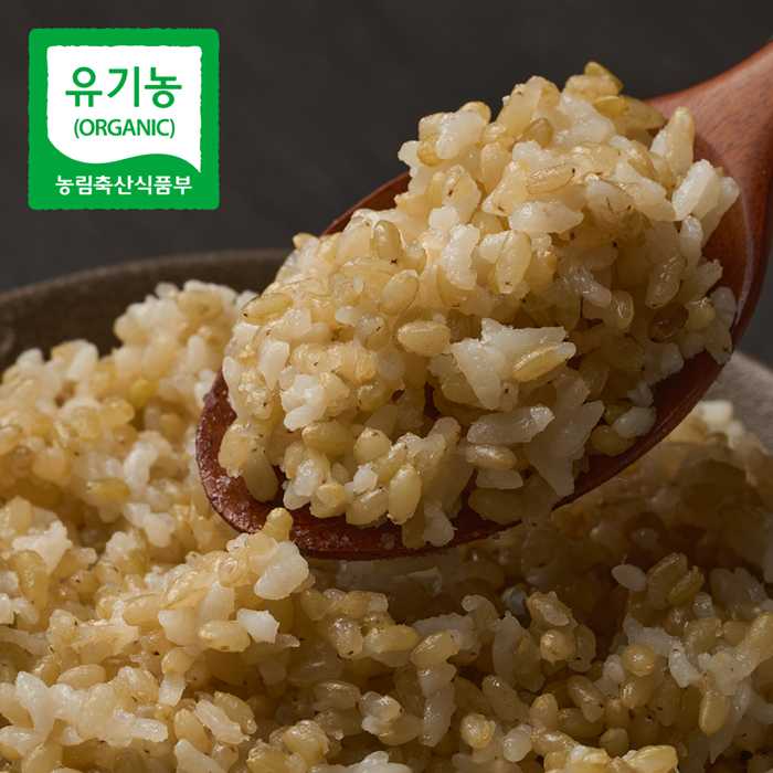 국산 유기농 녹미 쌀 1kg