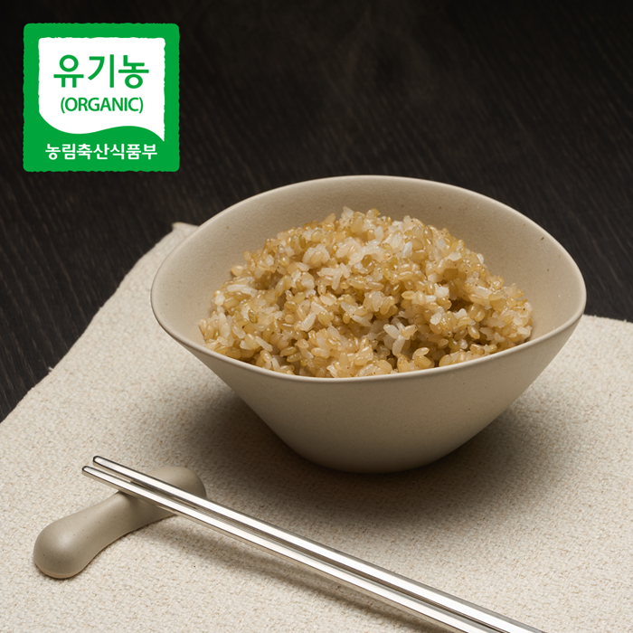 국산 유기농 녹미 쌀 1kg