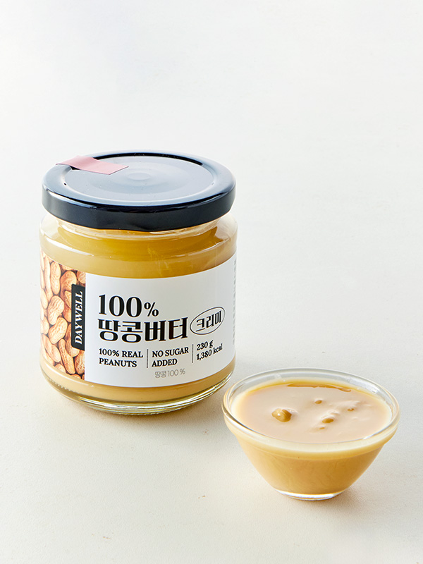 [리뉴얼] 데이웰 100% 땅콩버터 크리미(230g)