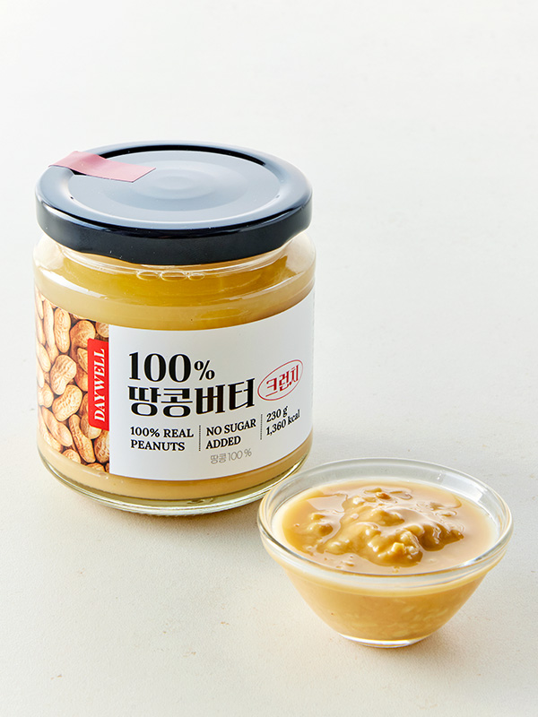 [리뉴얼] 데이웰 100% 땅콩버터 크런치(230g)