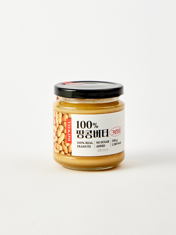 [리뉴얼] 데이웰 100% 땅콩버터 크런치(230g)