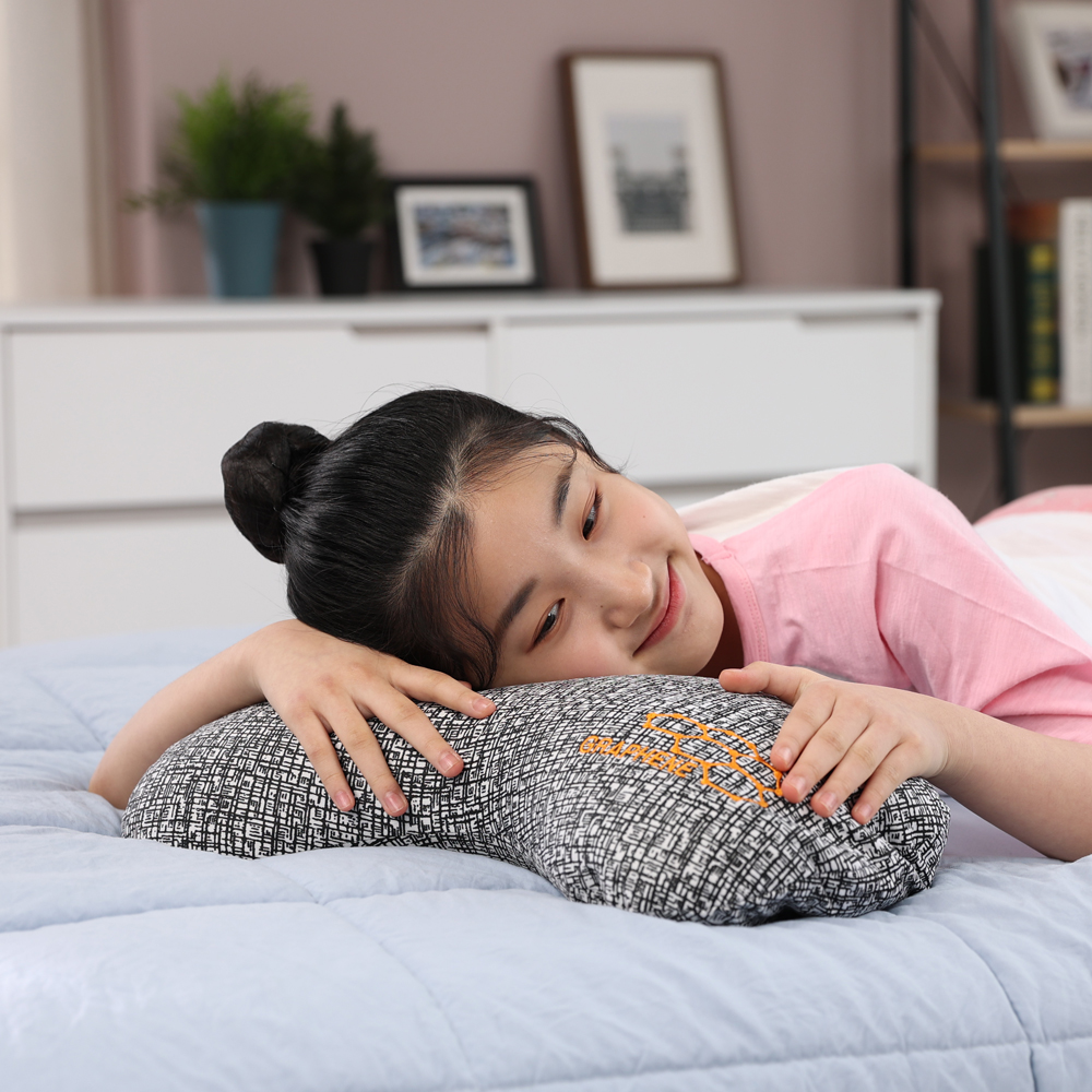 꿀잠 그래핀칩 경추베개 set (그래핀 겉거버+속커버+그래핀볼)