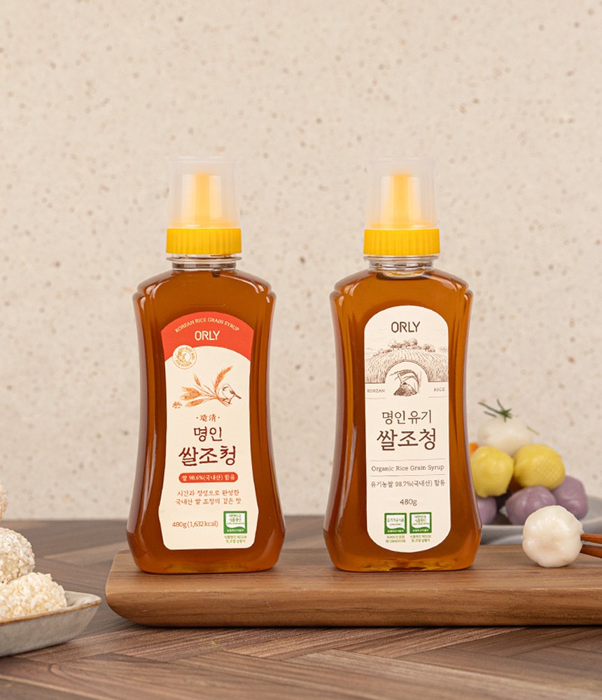 올리 명인유기쌀조청