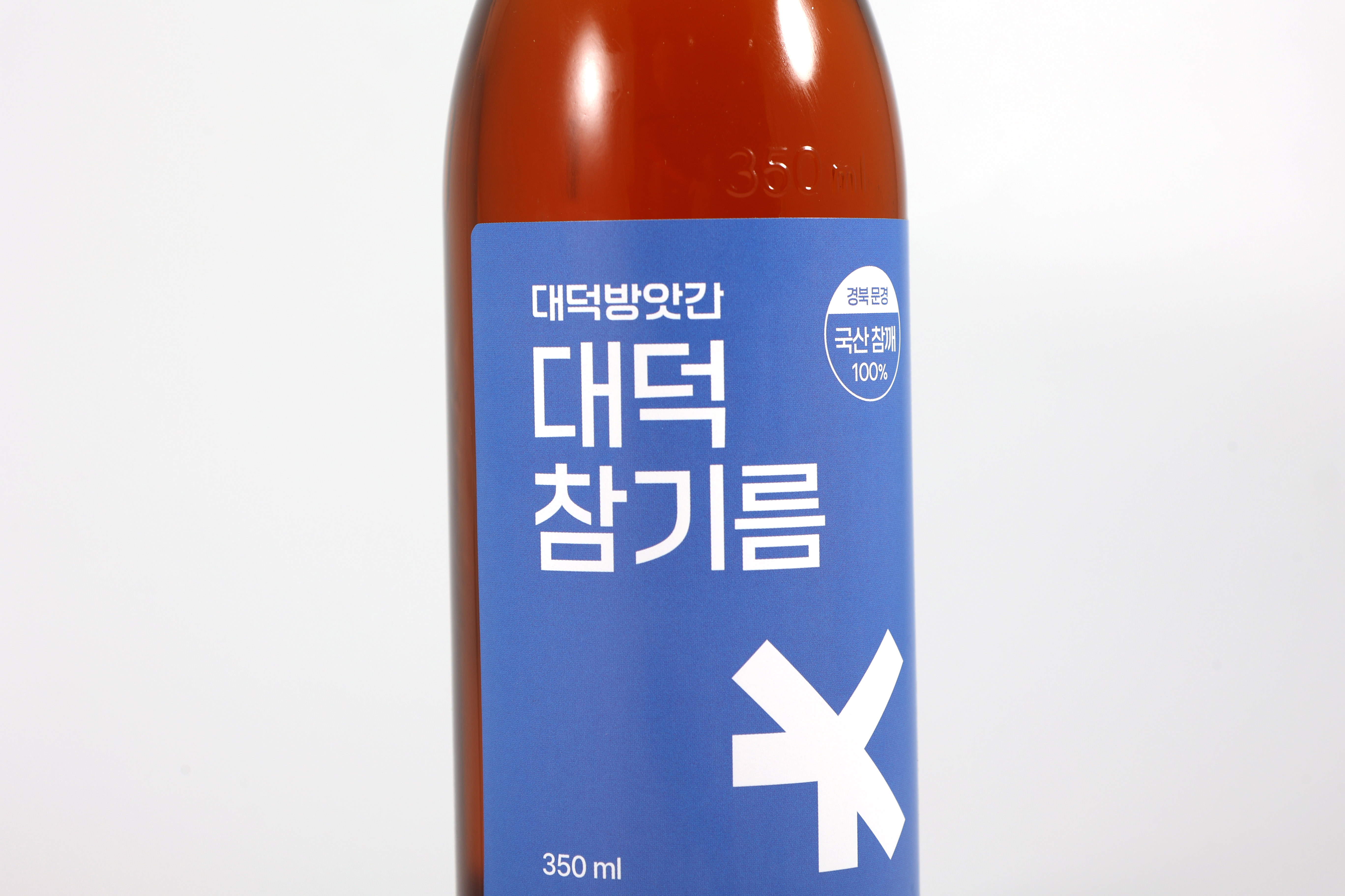 30년 전통 맑고 고소한 국산 참기름 350ml