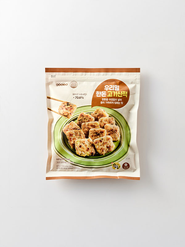 우리밀 한돈 고기산적(500g)