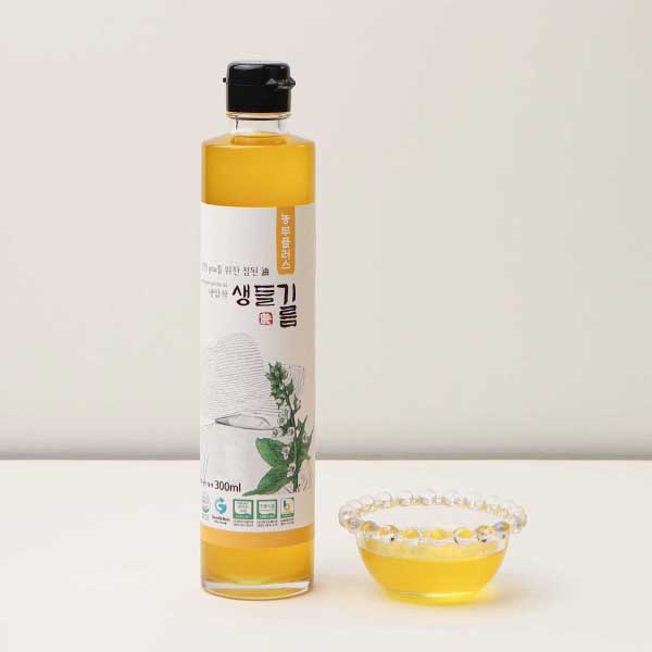 [하림꾸러미] 냉압착 생들기름 농부플러스 (300ml)