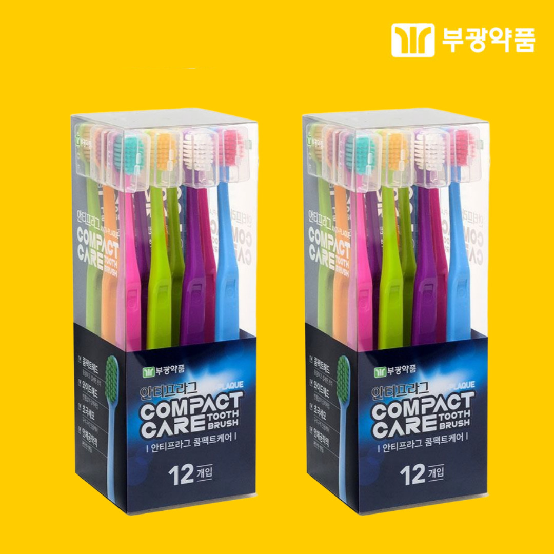 부광약품 얇은헤드 칫솔 초극세모 12입+12입